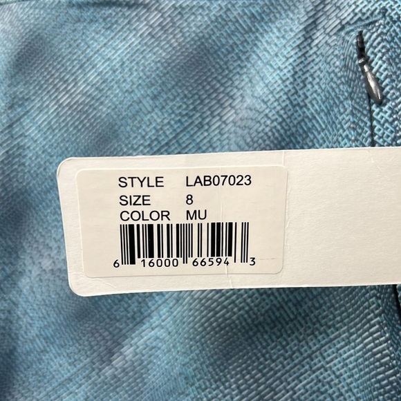 NWT Annika Skort Cutter & Buck Gray Teal Golf Tennis Pickle Ball Skirt Skort 8 - Picture 4 of 10